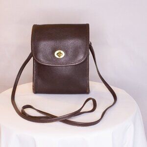 Vintage Coach Scooter bag in Mahogany Brown No.K3H 9893 no hang tag